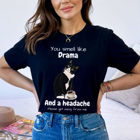 Coffee - Tricou Smells Like Drama