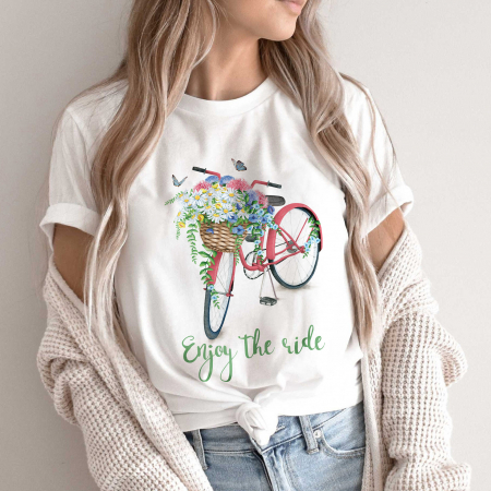 Flori - Tricou Enjoy The Ride