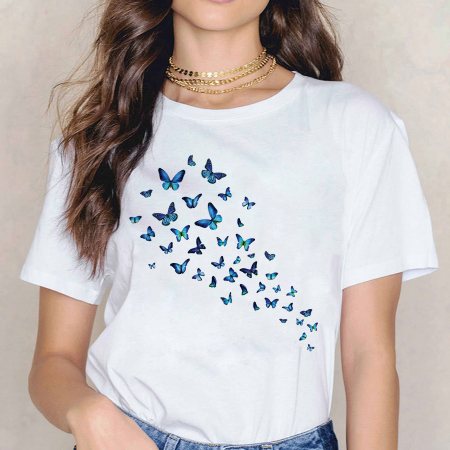 Fluturi - Tricou Many Butterflies