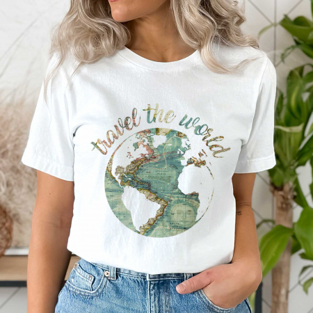 Travel - Tricou Vintage World