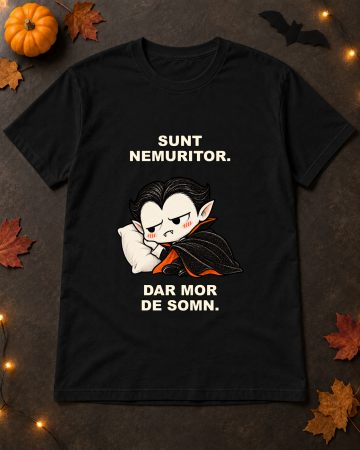 Halloween - Tricou Unisex Mor De Somn