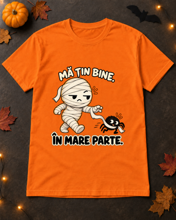 Halloween - Tricou Unisex Mă Țin Bine