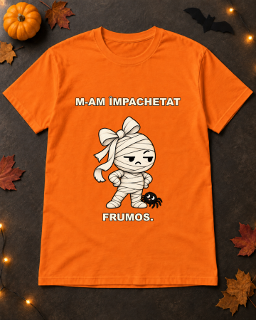 Halloween - Tricou Unisex M-am Împachetat Frumos