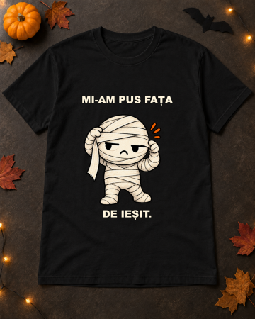 Halloween - Tricou Unisex Fața De Ieșit