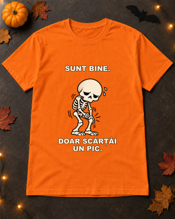Halloween - Tricou Unisex Doar Scârțâi