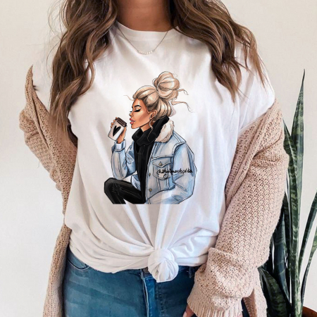 Fashion - Tricou Lovely Coffee