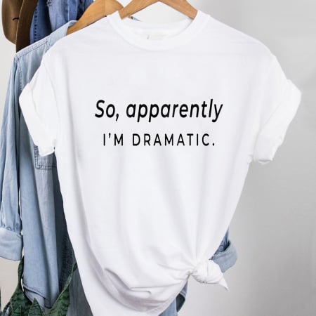 Cu Mesaj - Tricou Apparently
