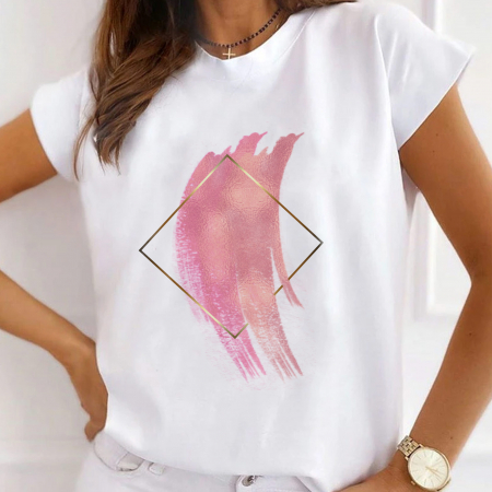 Diverse - Tricou Pink Stain