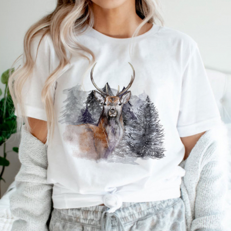 Craciun - Tricou Winter Stag