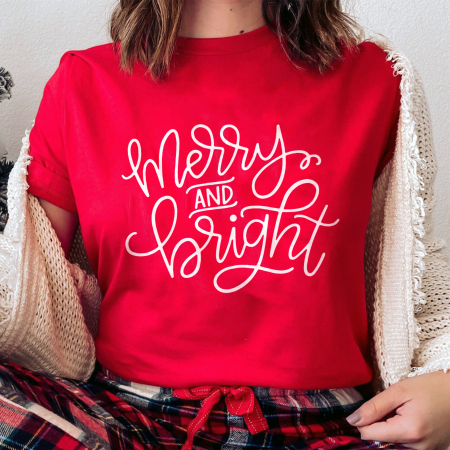 Craciun - Tricou Bright Christmas