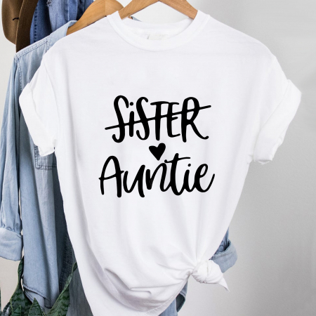 Cu Mesaj - Tricou Sister Auntie