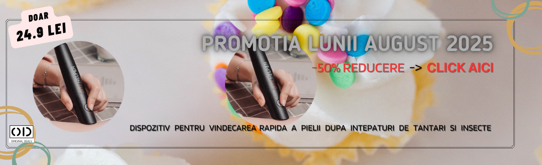 50% REDUCERE - Luna AUGUST 2025