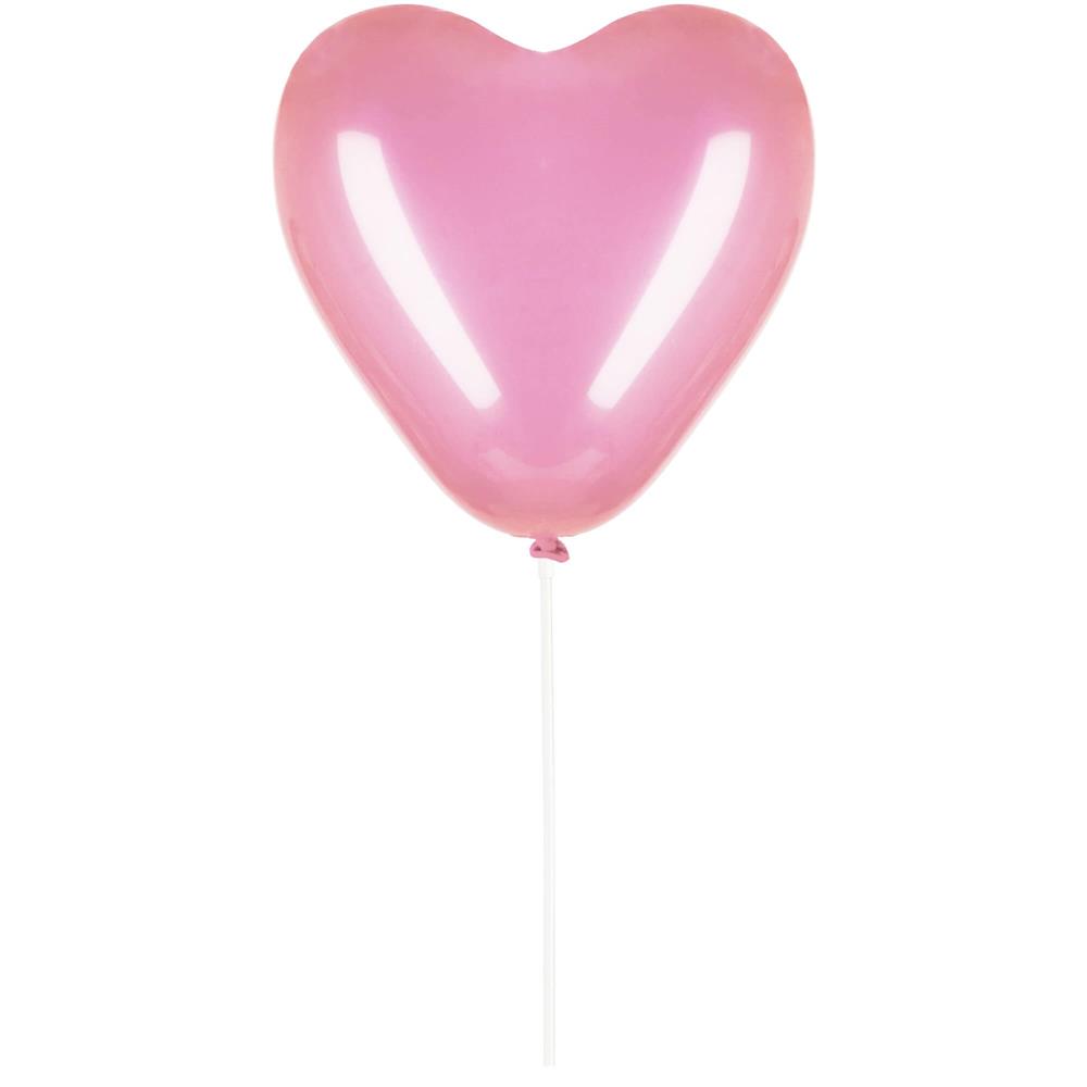 Set 50 baloane pentru petrecere in forma de inima, 30cm, roz [5]