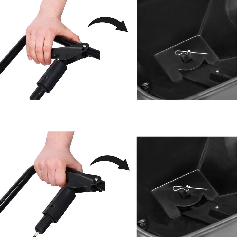 Semanatoare cu dispozitiv de imprastiere seminte, pentru gazon sau plante, capacitate umplere 25kg [5]