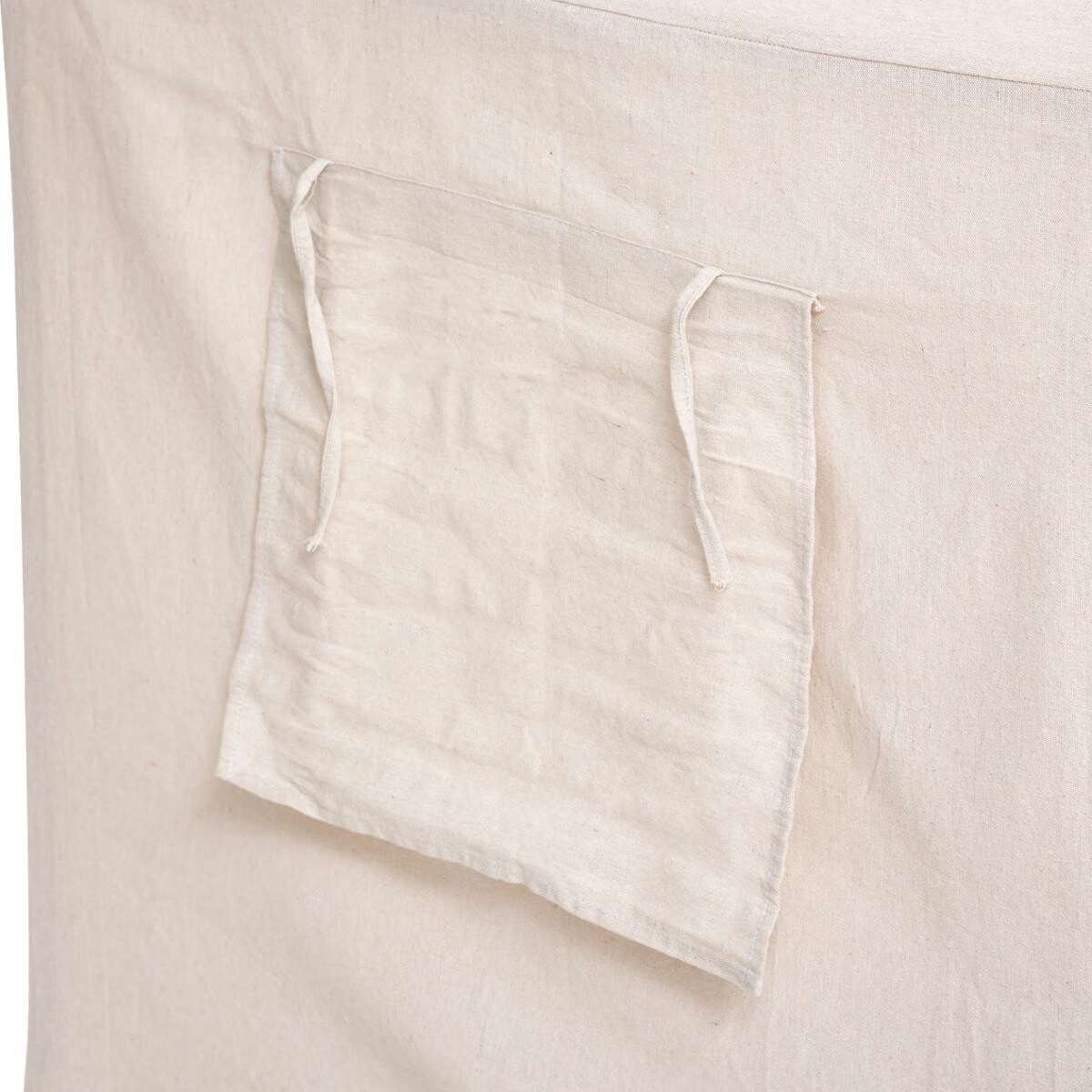 Casuta copii Atmosphera Safari, lemn de pin si panza textila, 77x115 cm, bej [5]