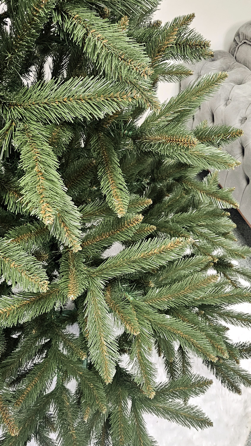 Brad artificial Christmas Deluxe by Sersimo, Victoria verde, 2D, 200cm [4]