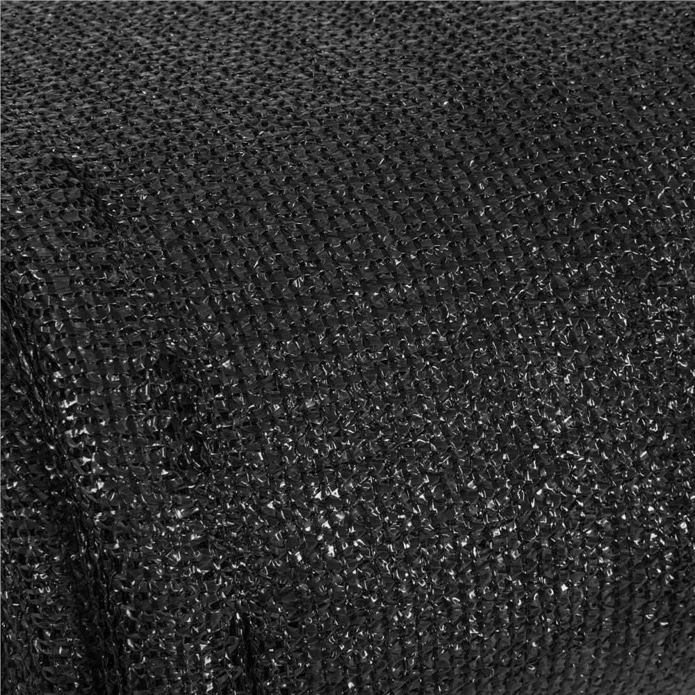 Plasa umbrire si intimitate pentru gard, 1.5m latime, 10m lungime, 140g densitate, negru [7]