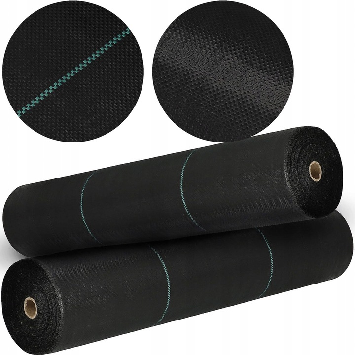 Folie agrotextil, mulcire, antiburuieni, filtru UV, 100 x 1.6metri, 90g/m2, negru [6]