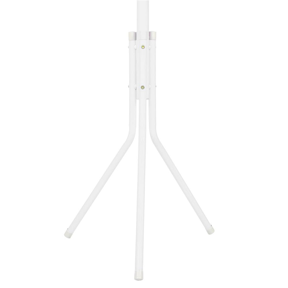 Cuier tip pom metalic Sersimo, 12 agatatoare, 177cm, alb [7]