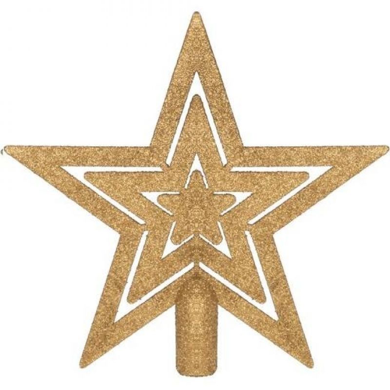 Set globuri si decoratiuni de Craciun, 51 piese, diverse dimensiuni, auriu [7]