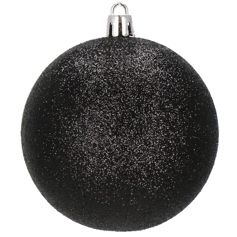 Set globuri de Craciun, 30 bucati, 8cm, 6 modele, negru [8]