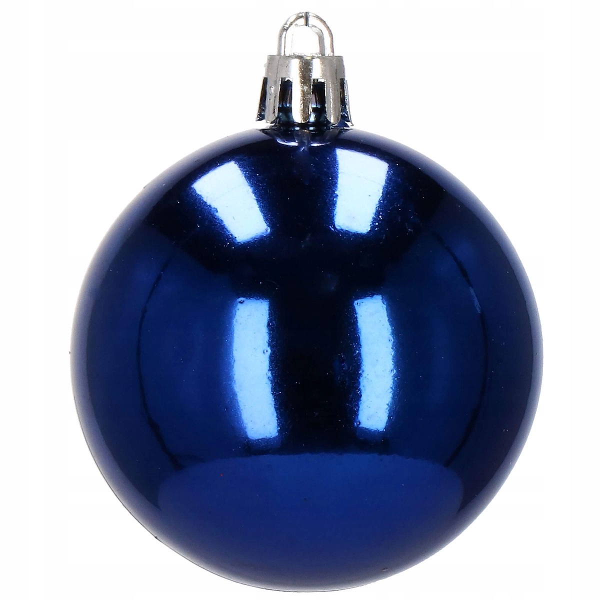 Set globuri de Craciun Inedit, 30 bucati, 6cm, transparente si albastru [7]