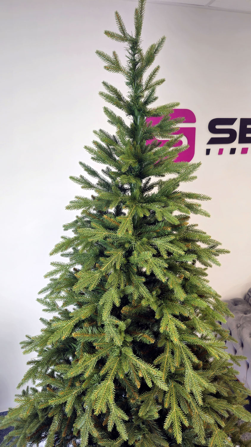 Brad artificial Christmas Deluxe by Sersimo, Nature, 2D+3D, 230cm [7]