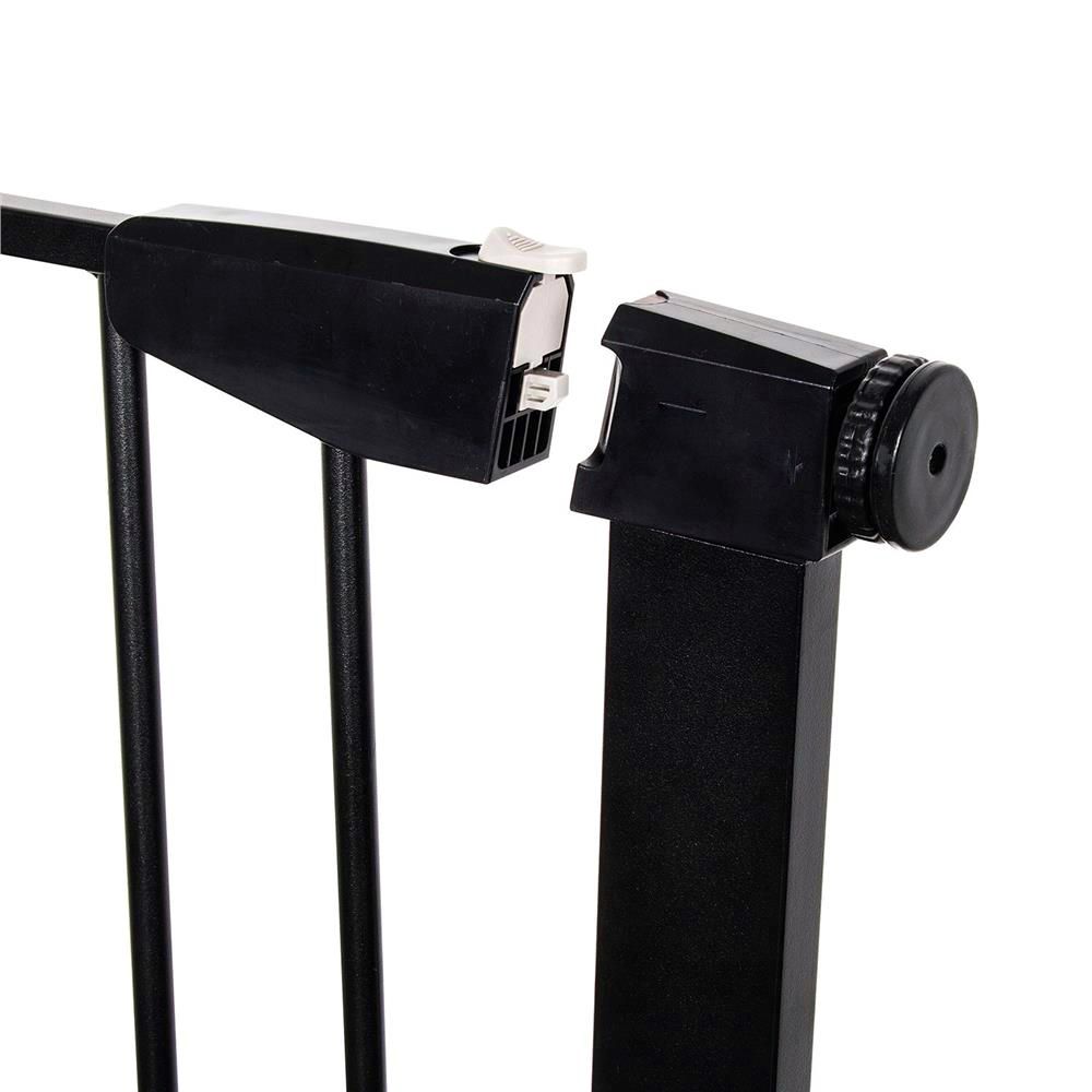 Poarta de siguranta Safety Gate pentru scari, ajustabila 89-96 cm, din otel, neagra [7]