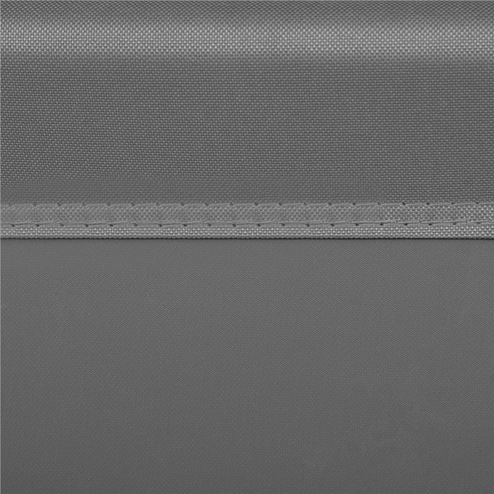 Husa din panza pentru leagan gradina de 4 persoane, sezut si spatar, 155x100cm, gri [8]