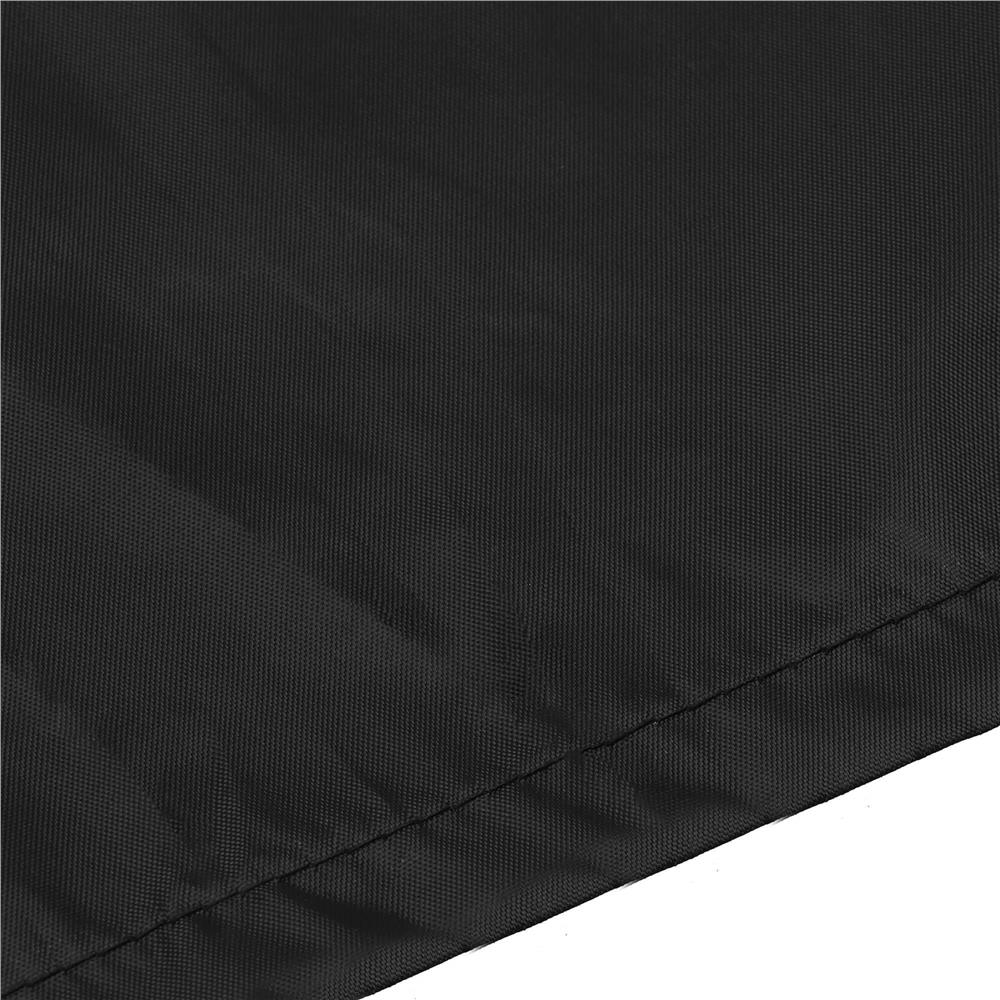 Husa mobilier gradina, impermeabila, cu protectie UV, 242x162x100cm, negru [8]