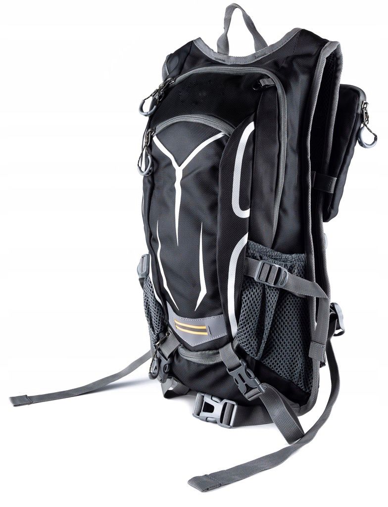 Rucsac de drumetie, gri cu elemente reflectorizante, 18litri, 45x30x15cm [7]