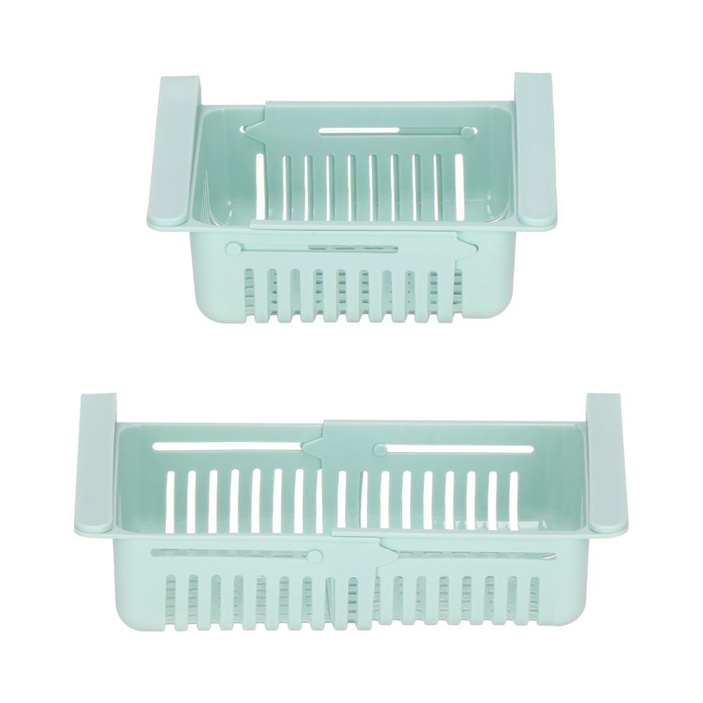 Organizator frigider, model cos extensibil, 16x28.5cm, menta [8]
