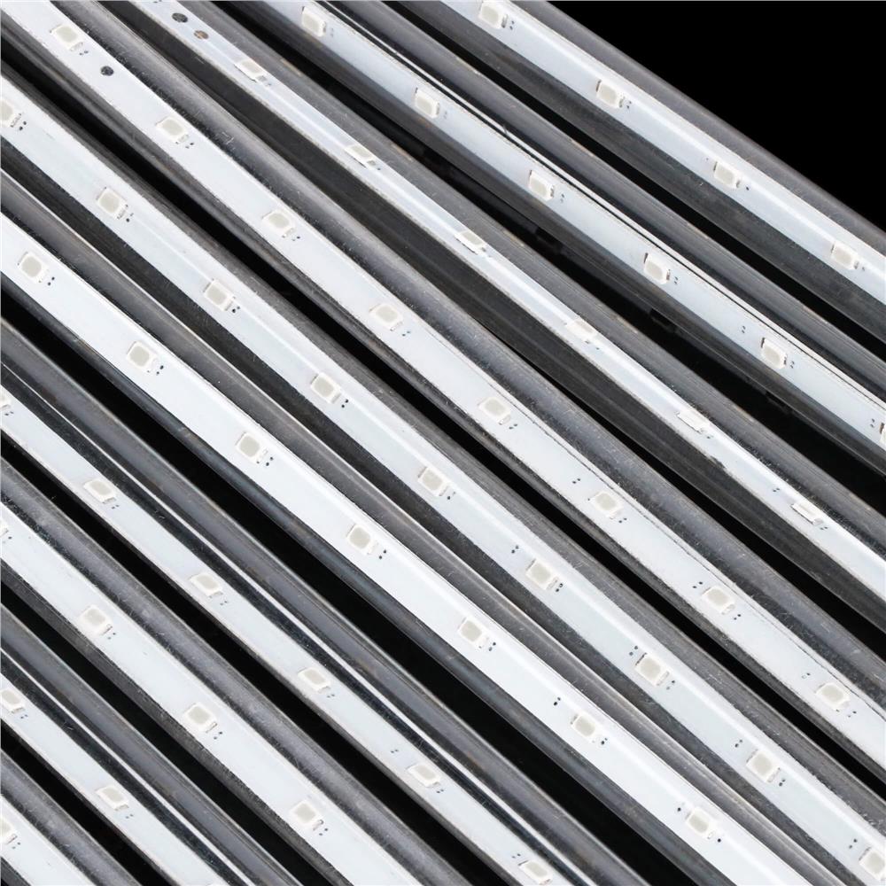 Instalatie de Craciun, 10 tuburi, 50cm, 480 LED, ploaie de meteoriti, albastru [8]