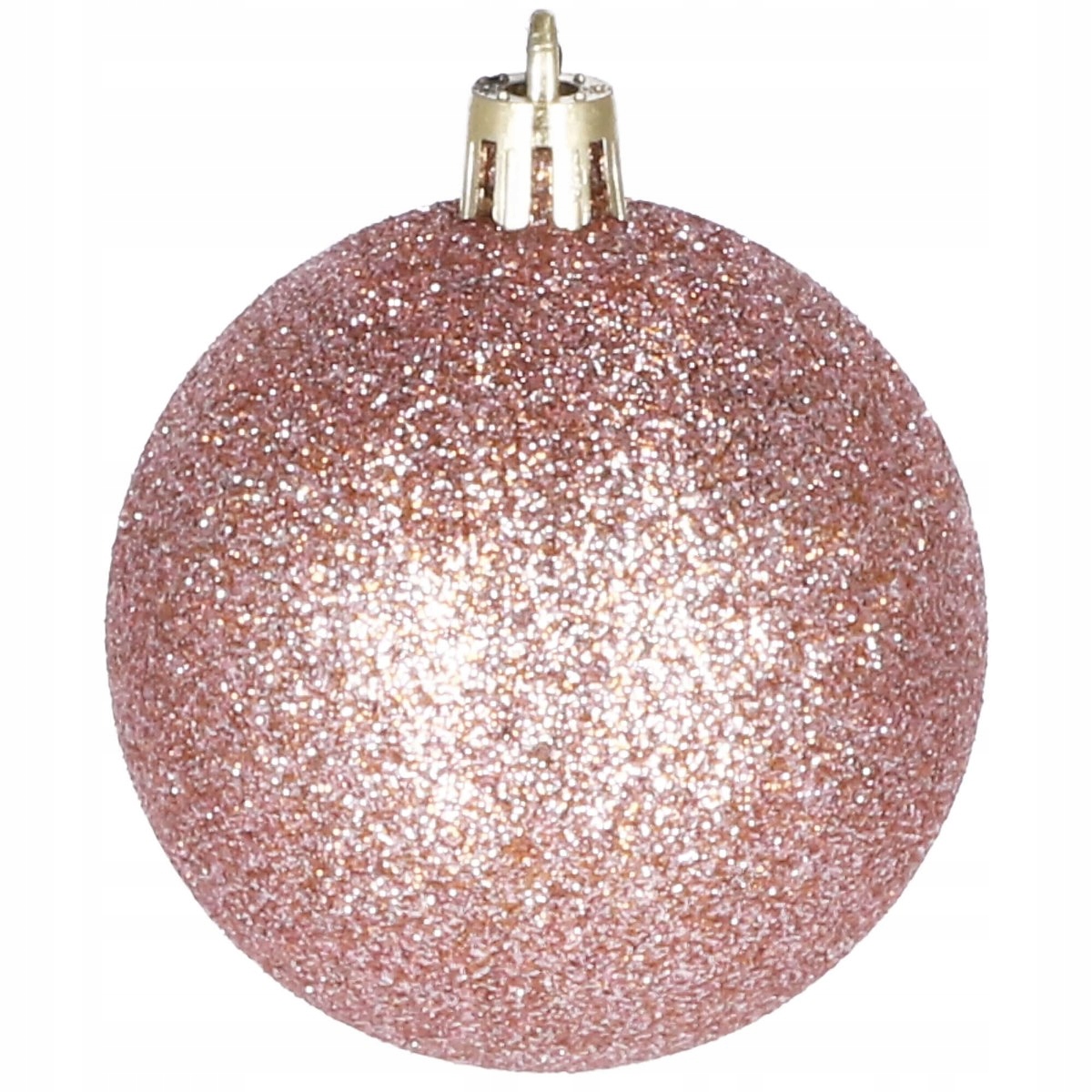 Set globuri si decoratiuni de Craciun, 101 piese, diverse dimensiuni, roz auriu [8]