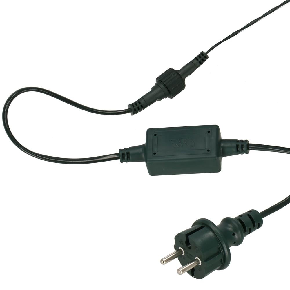 Ghirlanda luminoasa tip perdea Premium 300 LED-uri, 14,5m, 18Wati, interior/exterior, cu flash, alb rece [9]