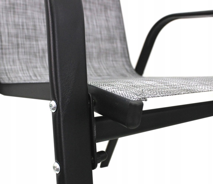 Set mobilier gradina textilene, 2 scaune, 1 canapea si 1 masa, gri deschis [9]