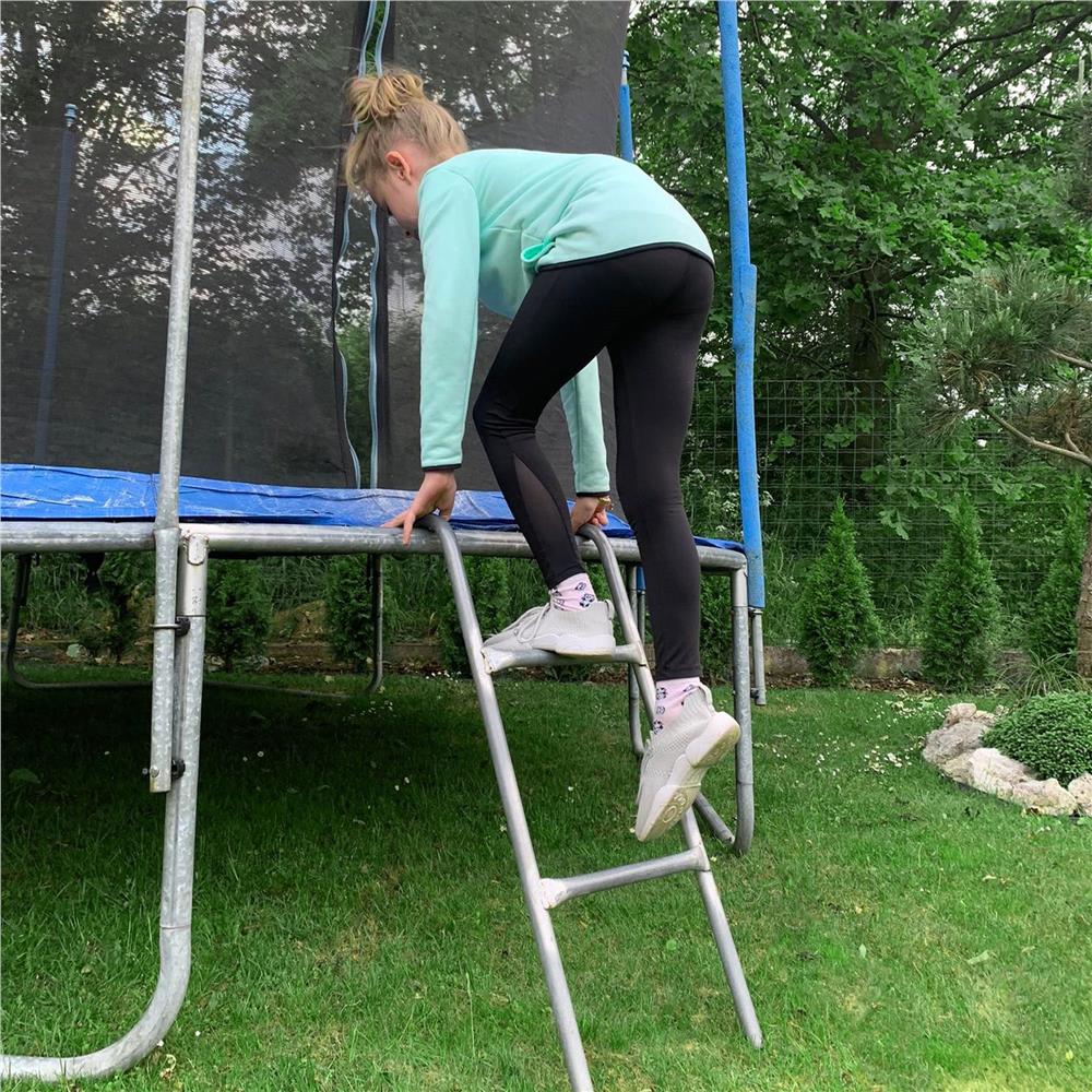 Scara universala din otel pentru trambuline, 2 trepte, 90cm [8]