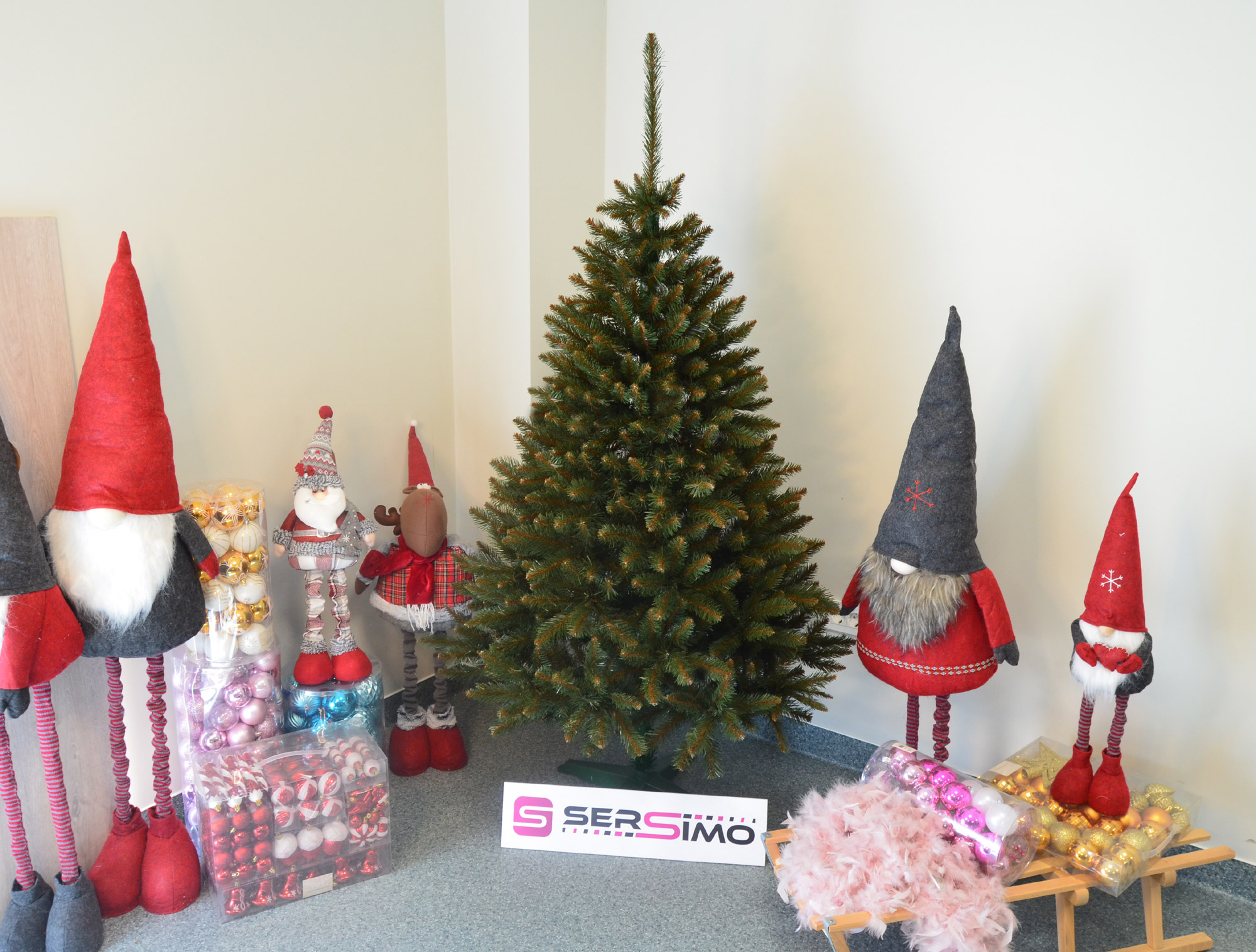 Brad artificial Christmas Deluxe by Sersimo, Royal, 180cm [17]