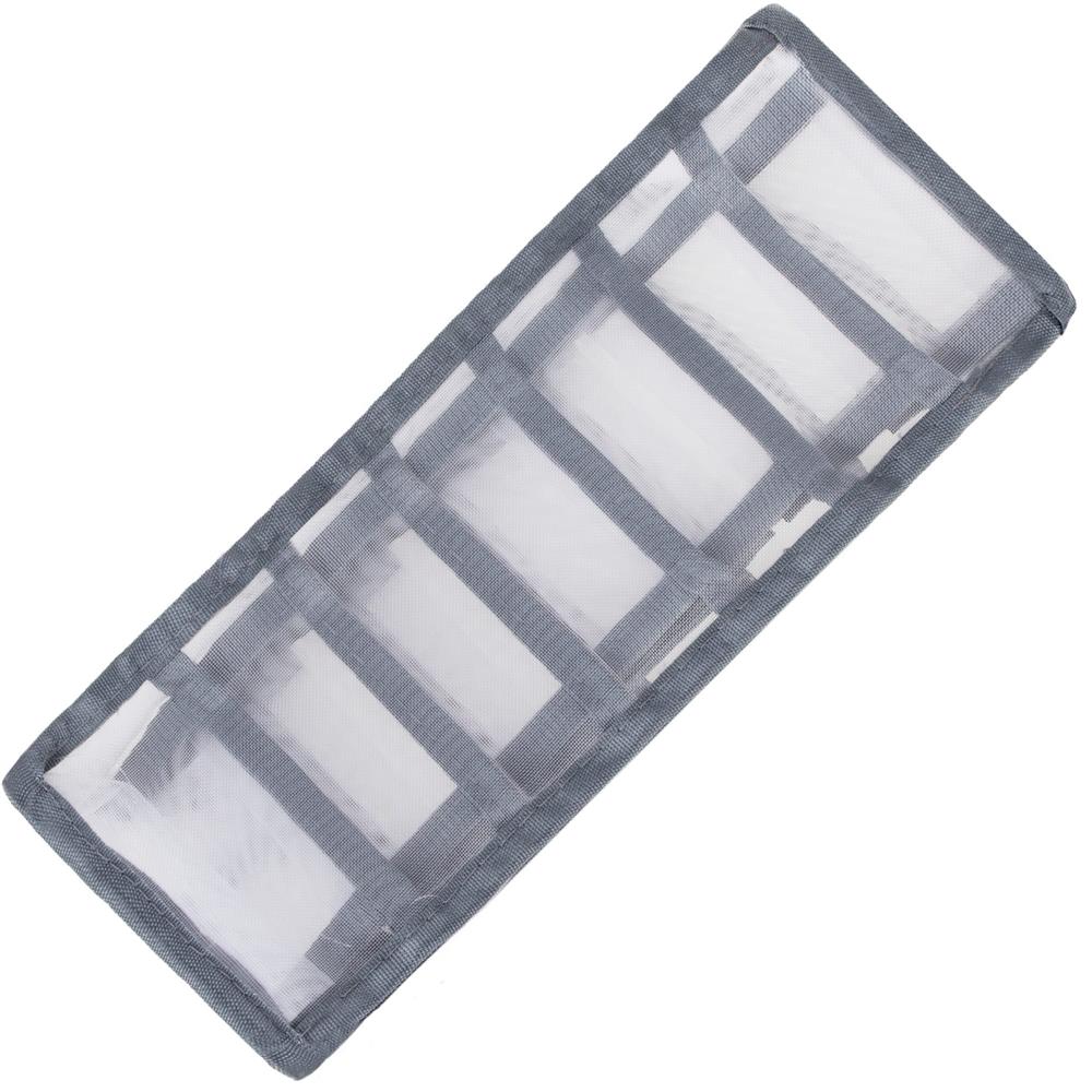 Set 3 organizatoare sertar pliabile pentru sosete/lenjerie, gri [9]