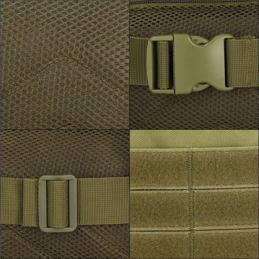 Borseta incapatoare pentru umar sau brau, impermeabila, unisex, 43x15cm, verde [8]