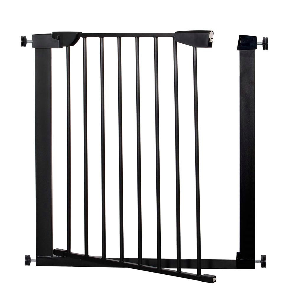 Poarta de siguranta Safety Gate pentru scari, ajustabila 117-124 cm, din otel, neagra [8]