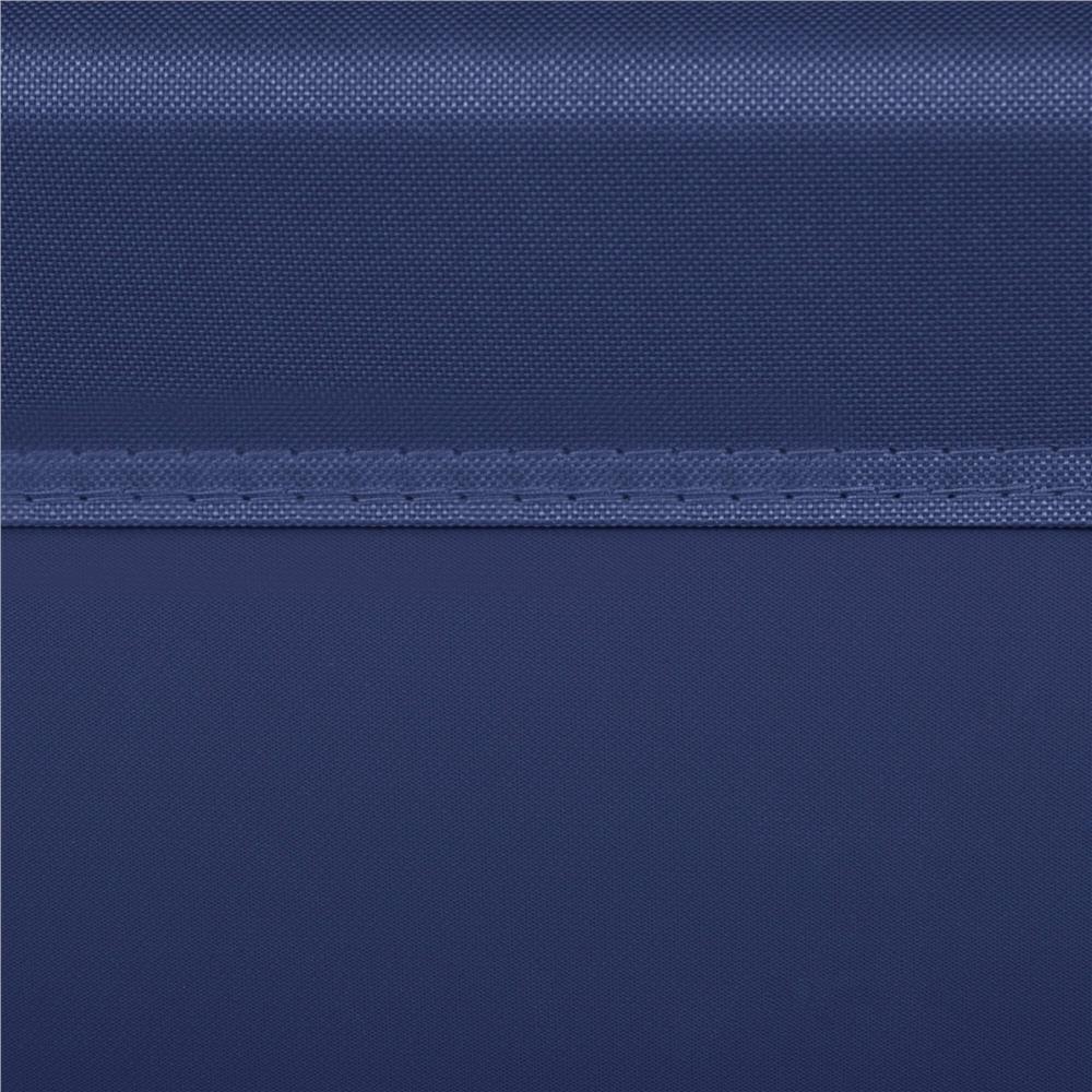 Husa din panza pentru leagan de gradina, sezut si spatar, 110x90cm, albastru [7]