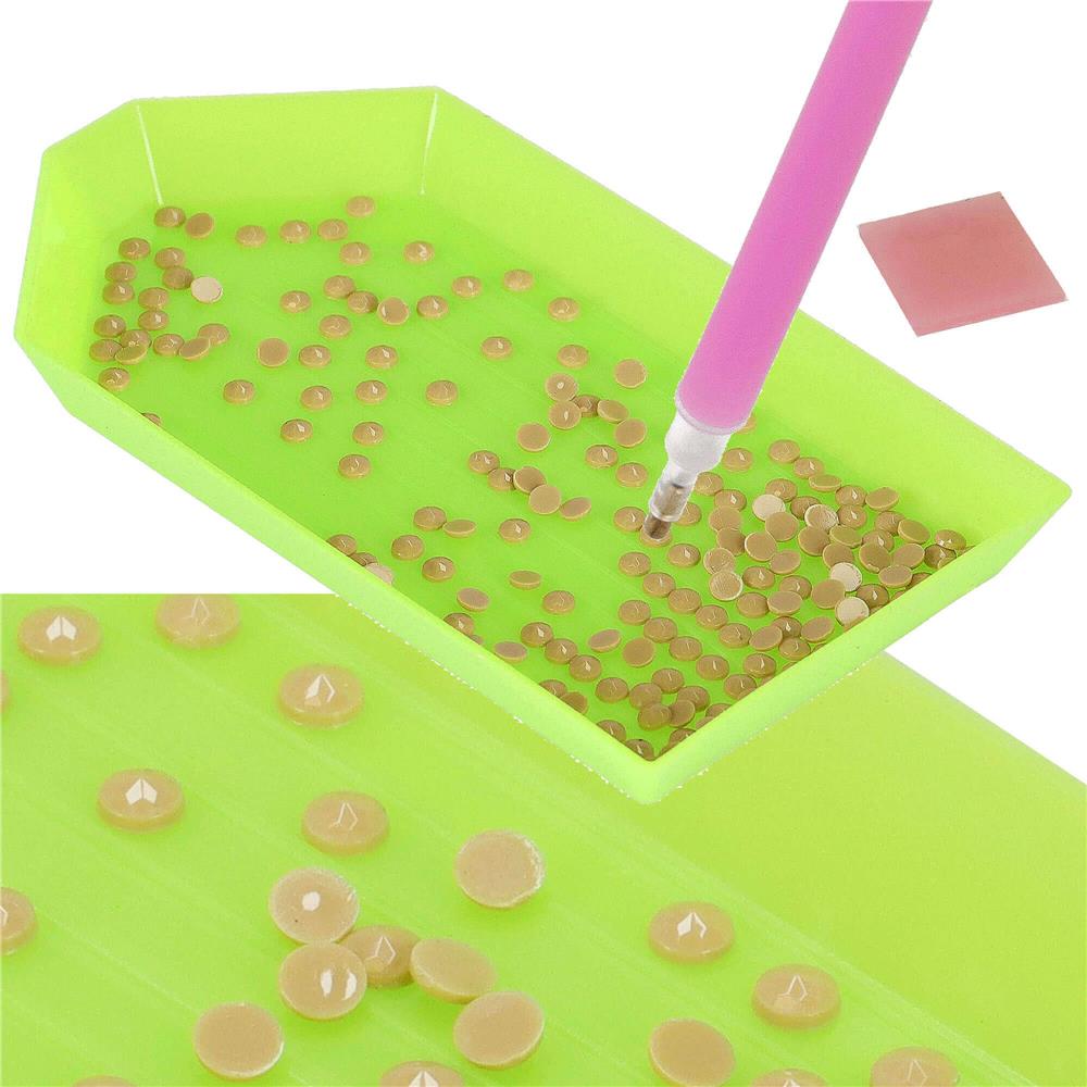 Set de accesorii pentru broderie cu diamante 5D, 22 piese, cu geanta depozitare [9]