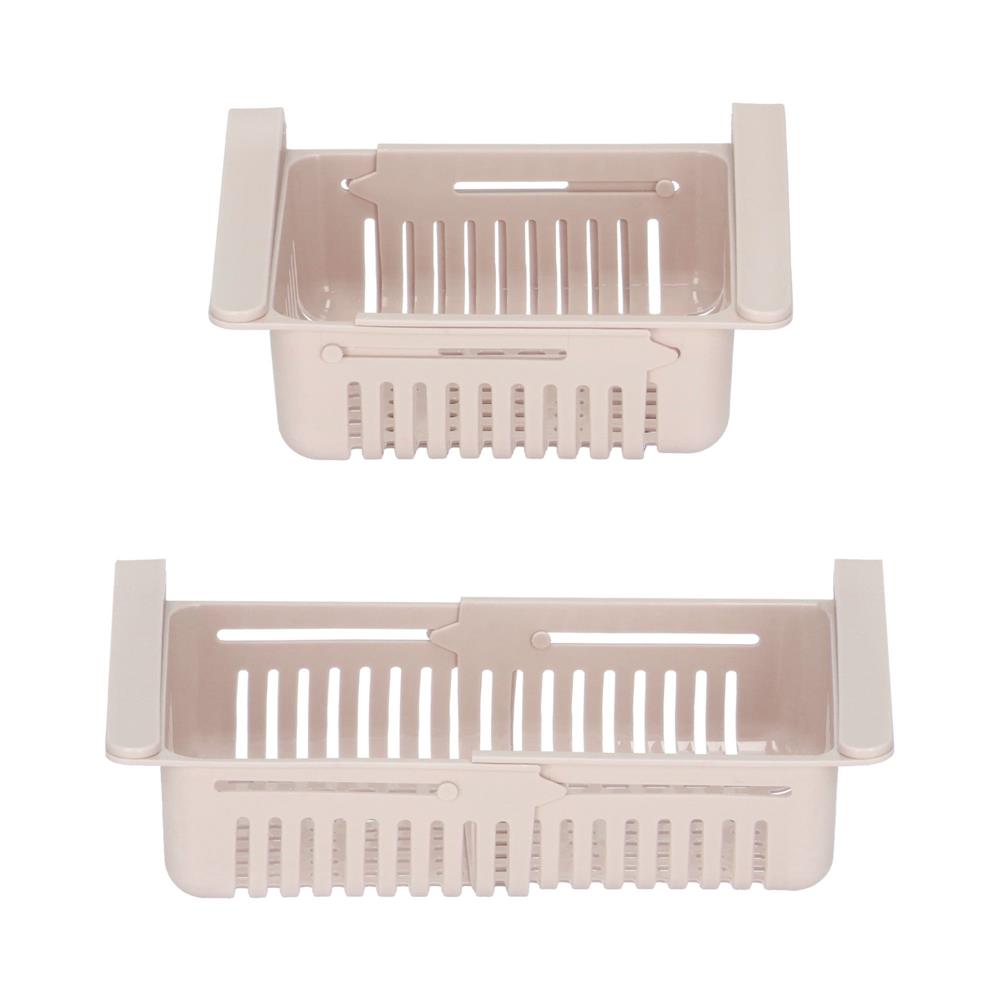 Organizator frigider, model cos extensibil, 16x28.5cm, crem [9]