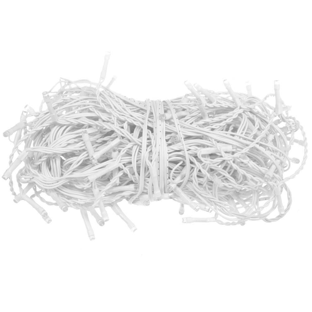 Ghirlanda luminoasa tip perdea 300 LED-uri, 12m, pentru interior/exterior, cu flash, iluminare alba [9]