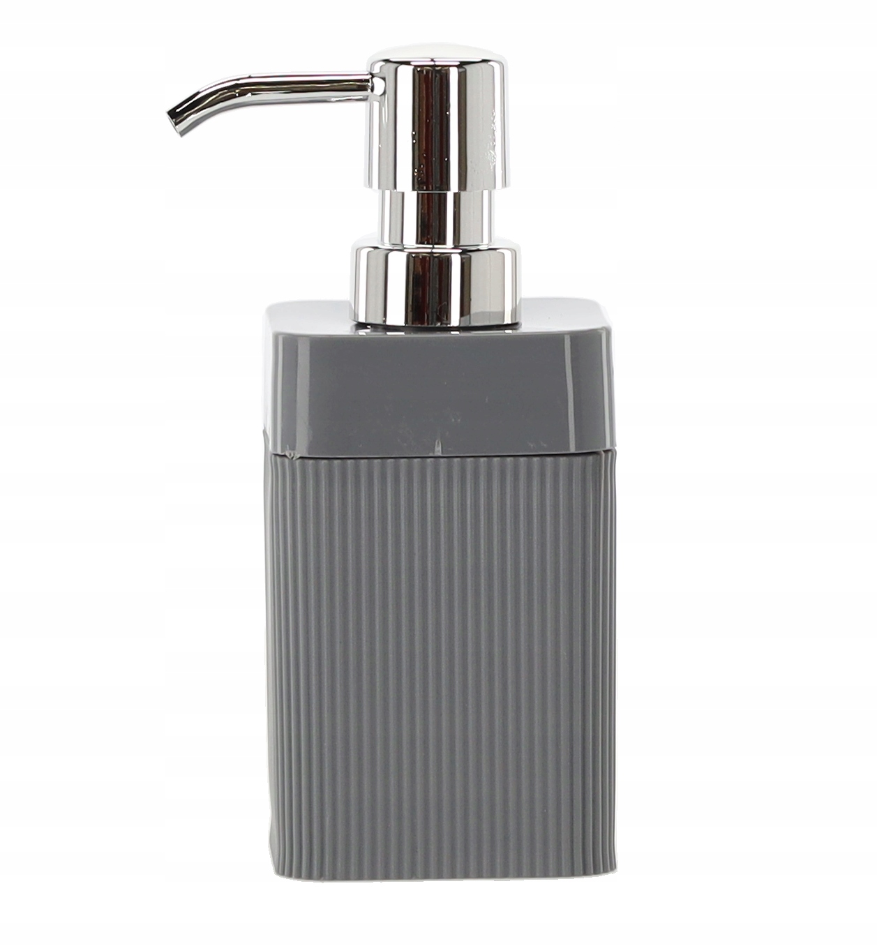 Set de accesorii pentru baie din plastic, 5 piese, gri [7]