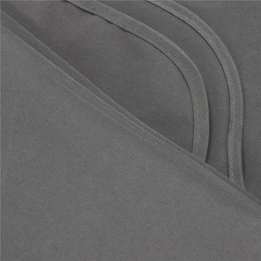 Husa din panza pentru leagan de gradina mare, viziera acoperis, 220x115 cm, gri [9]