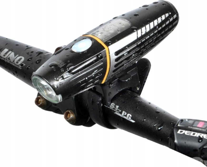 Lampa LED pentru bicicleta, reincarcabila USB, rezistenta la apa, 2200 mAh, autonomie pana la 15 ore [9]