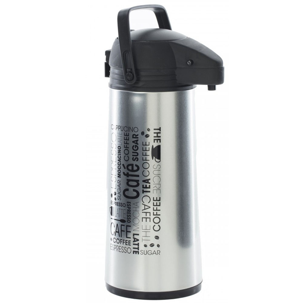 Cani termos - Termos bauturi 5Five Neta, inox, 1.8 litri, 17x13x36 cm, argintiu