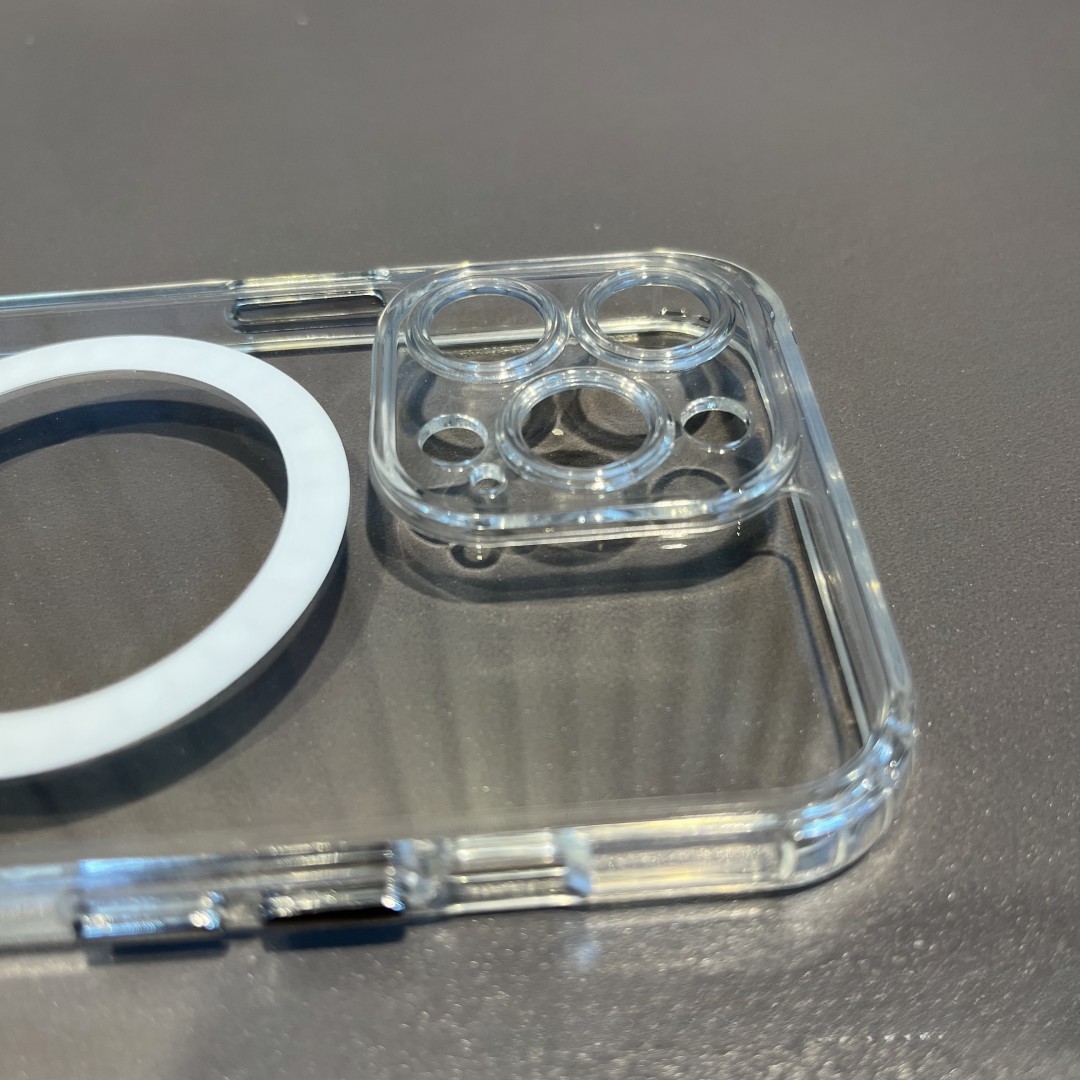 Husa de protectie, , iPhone 11, Transparenta, Compatibila cu incarcarea wireless MagSafe, Transparenta [4]